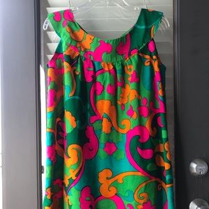 Vintage 1960’s Psychedelic 🌸 Power Homemade Dress
